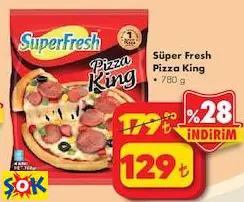 SUPER FRESH PİZZA KİNG 780 G SUPER FRESH PİZZA KİNG 780 G